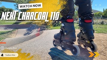 Powerslide Next Charcoal 110mm -  Parque das Nações (Very clean - Black Denas)