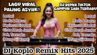 DJ Koplo Viral TikTok 2025 🎶 Full Bass Asyik! | Lagu Jawa Terbaru & Viral Paling Hits‼️🔥
