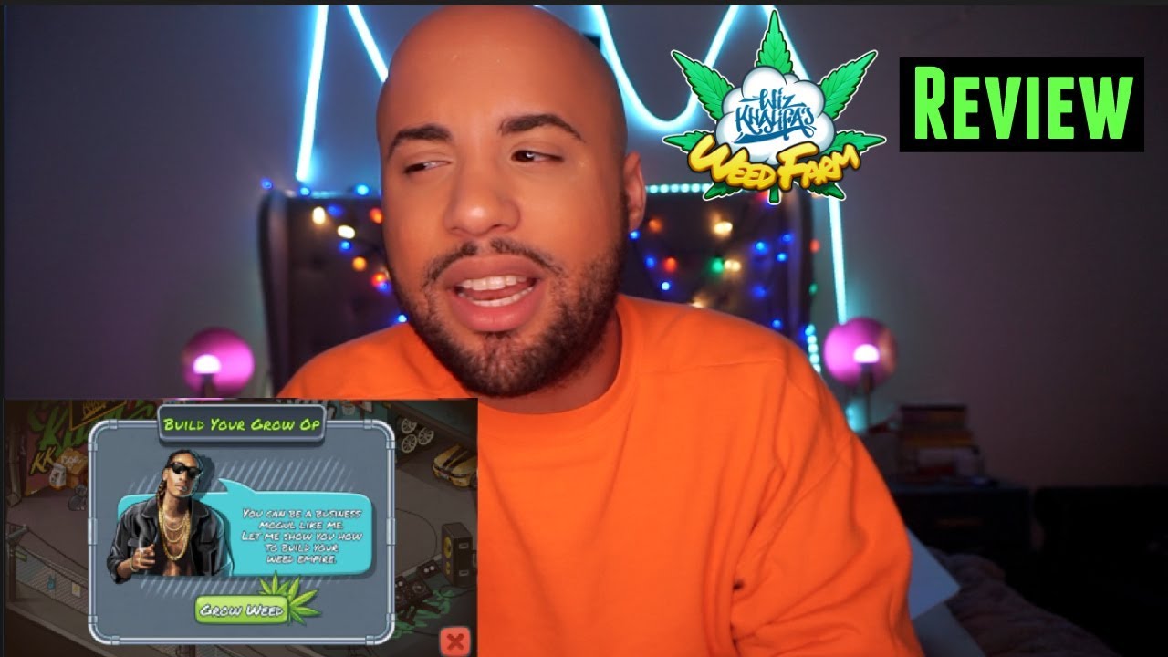 Weed iPhone Games: WIZ KHALIFA'S WEED FARM REVIEW