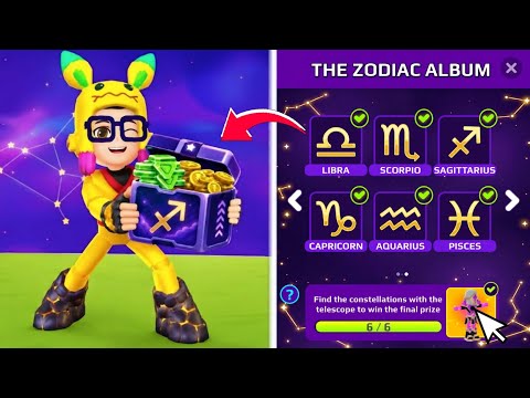 🌠 PK XD Sagittarius Zodiac Mission Guide | Unlock Rare Items + Free Gems & Coins 🤩