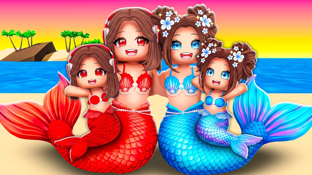 We Started Our Own MERMAID FAMILY..(Brookhaven)