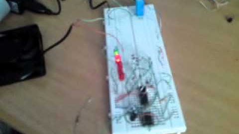 CD4017 KnightRider with Audio Modulation