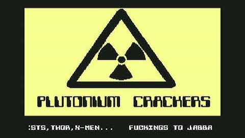 Plutonium Crackers (PC) Intro  ! Commodore 64 (C64)