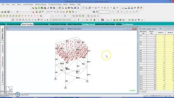 Design and analysis of steel water tank  part2