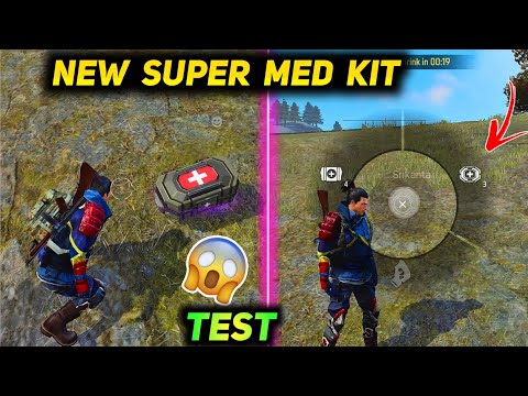 New Super Med Kit Ability Test - Free Fire Super Med Kit | Super Medkit Free Fire How To Use?