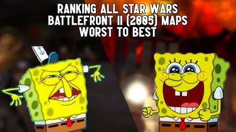 (OLD) Ranking Every Map in Star Wars: Battlefront II (2005) Worst to Best
