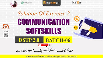 communication and soft skills exercise 2 batch 6 | dstp 2.0 batch 06 communication and soft skills