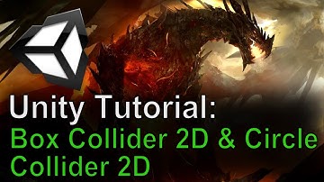 Unity Tutorial: Box Collider 2D and Circle Collider 2D