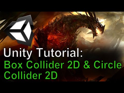 Unity Tutorial: Box Collider 2D and Circle Collider 2D
