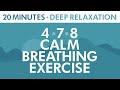 4-7-8 Calm Breathing Exercise | 20 Minutes Maximum Relaxation | Anxiety Relief | Pranayama Exercise 4-7-8 Calm Breathing Exercise | 20 Minutes Maximum Relaxation | Anxiety Relief | Pranayama Exercise