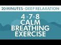 478 calm breathing exercise  20 minutes maximum relaxation  anxiety relief  pranayama exercise