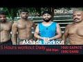 500 Dips/1000 Sapate/1000 Dand/Akhade workout/ Desi workout