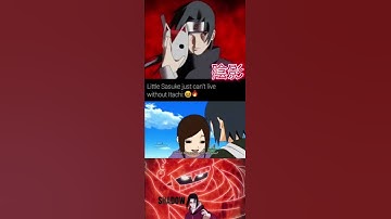 Little Sasuke just can