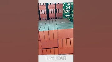 Earthenware solid brick unloading process #machine #smartwork #craft #viral #short