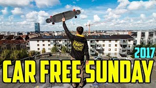 Car Free Sunday Brussels 2017 I LONGBOARD DANCING &amp; FREESTYLE