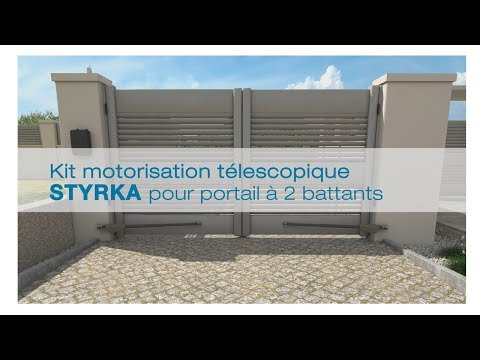 [PORTAIL] Motorisation de portail Styrka 400 Avidsen - Installation