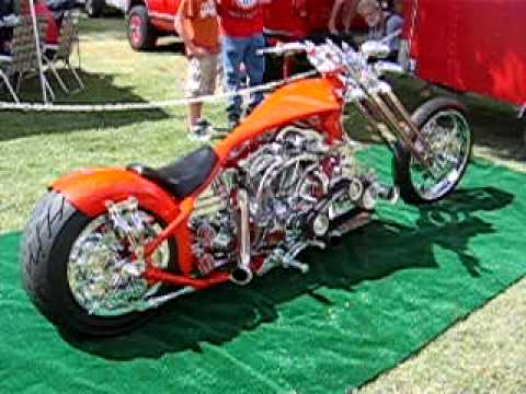Eddie Landers Engineering Belt Driven Supercharged Motorcycle ...
