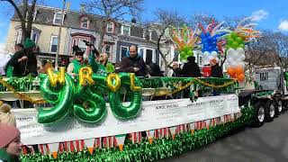 South Boston MA Saint Patrick's Day Parade 2023. In full binaural 3D audio. From East Broadway