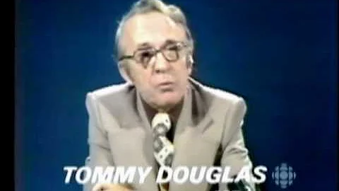 Tommy Douglas defends public health care, 1976: CB...