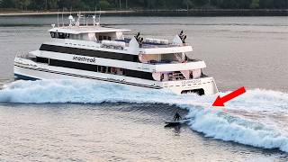 Historic BIGGEST Ferry Wave on Record in New Jersey