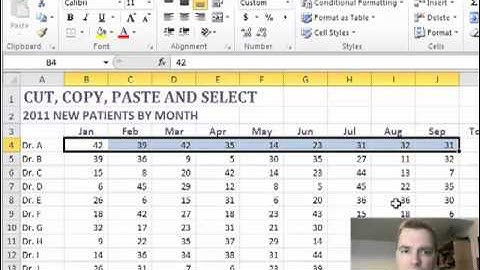 Excel Video 208 Selecting Cells with the Control and Shift Keys