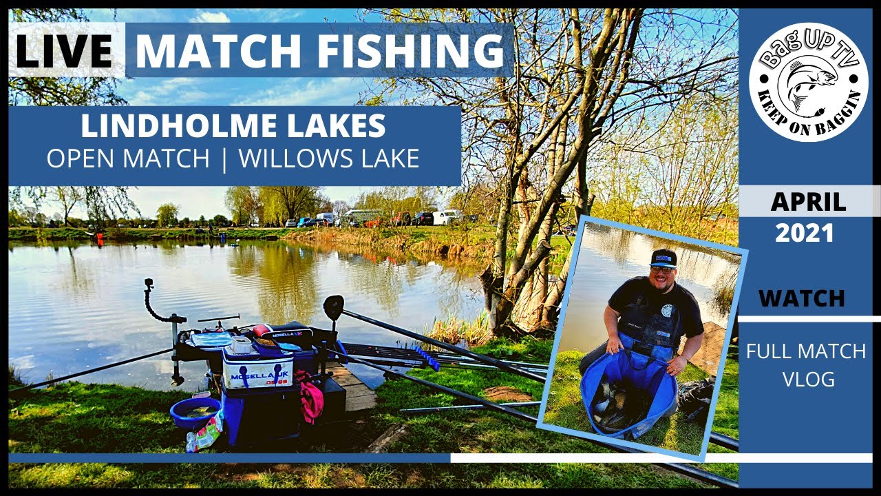 LIVE MATCH FISHING: Lindholme Lakes | Open Match | Willows Lake ...