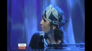 Linda Perry - "A Letter to God" performed on The Talk 5/08/12 chords