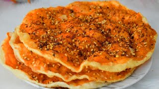 Lahori Katlama | Deep Fried Desi Pizza | Katlama Recipe | Lahore Street Food | Pakistan Street Food