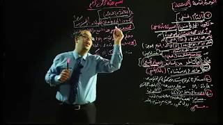الاستثناء توجيهي أدبي عربي تخصص ج2 التعلم عن بعد منصة درسك / الأستاذ وليد الغول