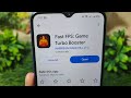 Fast fps game turbo booster app kaise use kare !! How to use fast fps game turbo booster app