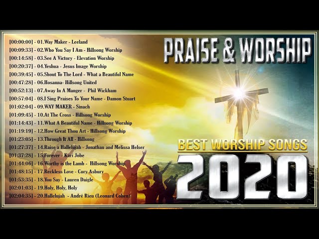 Way Maker  || 3 Hours Nonstop Praise And Worship Songs All Time || Top 100 Worship Songs This Year class=