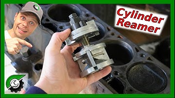 How to use a cylinder ridge reamer: Engine Rebuild Part 8