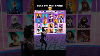 BEST 1v1 MAP with SKINS in Fortnite!! #foryou #fortnite #1v1