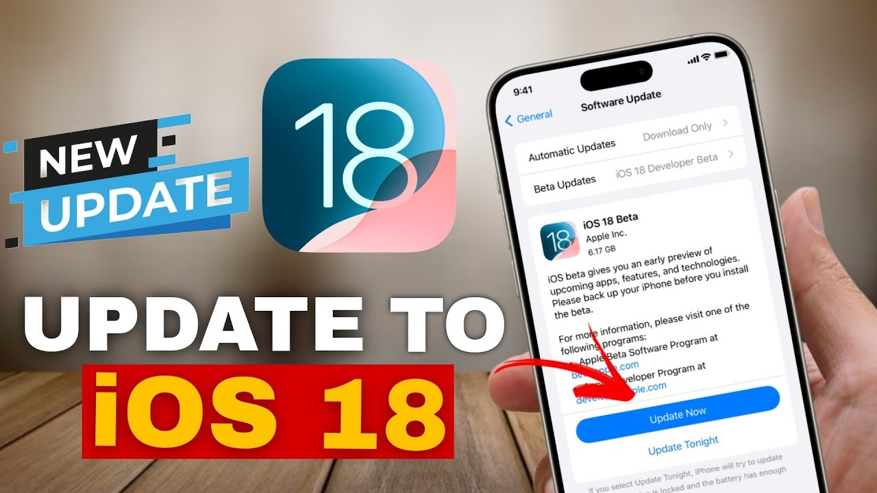 How To Update iPhone To iOS 18 NEW UPDATE! - YouTube