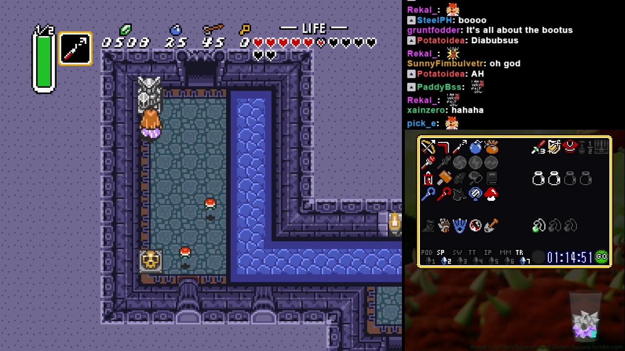 Link to the Past Randomizer Highlight - I GOT THE BOOTS