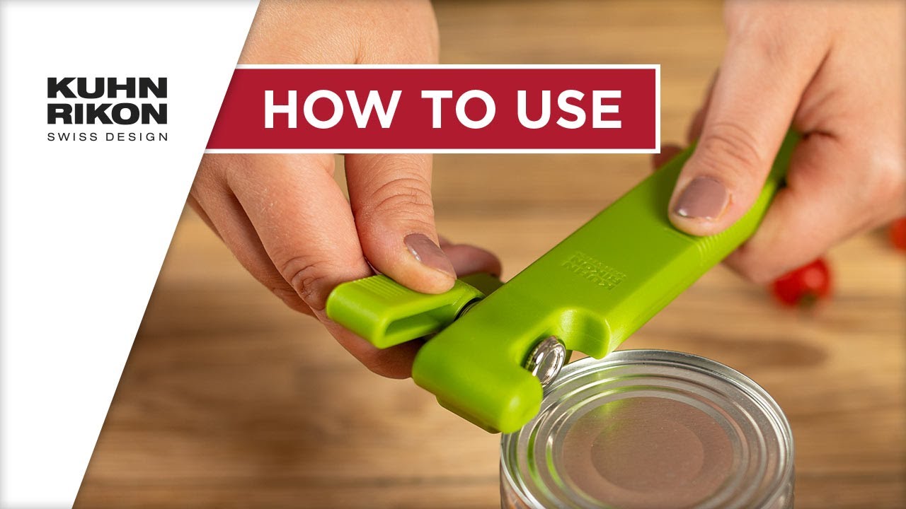 Kuhn Rikon Ultimate Can Opener with Auto Attach Feature on QVC