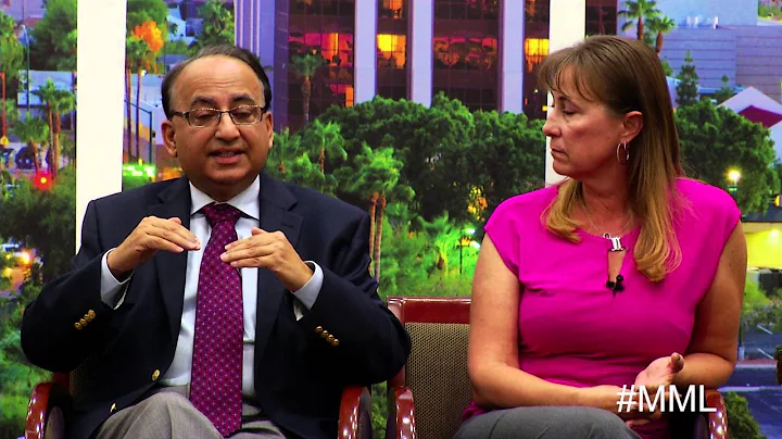 Dr. Mannej Sra and Stacey McMillan from Mountain V...