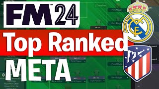 Take A Look At Best Ranked FM24 Tactic (Full Match View)
