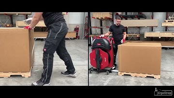 Pallet Strapping – Manual v Ergostrap X Pert Strapping System