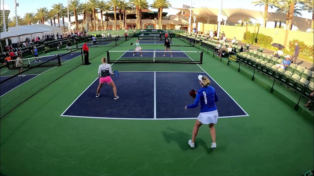 USA Pickleball Nationals 2022 Indian Wells Tennis Garden YouTube