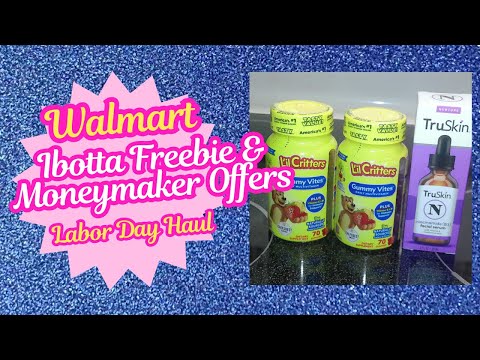 Walmart Ibotta Couponing Freebie & Moneymaker Offers  No Coupons Needed  Happy Labor Day!