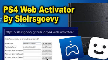 PS4 Web Activator Released By Sleirsgoevy | Tested on 7.02