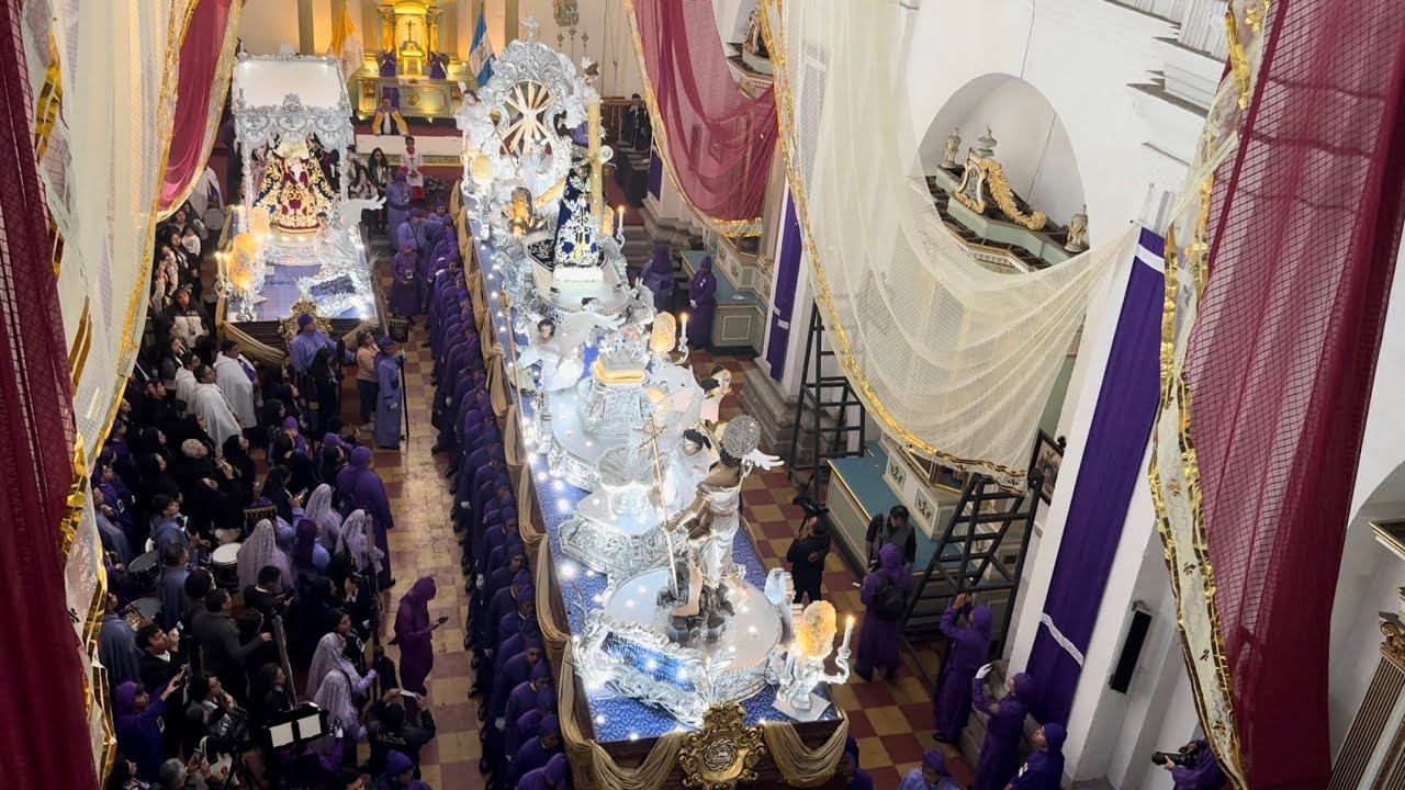 Salida Jesús Nazareno “El Dulce Rabí, Antigua Guatemala 2026