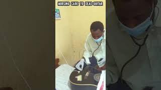 Nursing care to DEAD GUITAR 🎸🎸 #nursing #hospital #bestmedicalcollegeinindia #anastasia #catheter