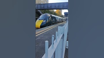 GWR class 800 passing Ealing Broadway 800315 7/11/23 #shorts