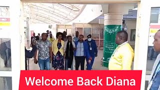 Diana Chepkemoi Arrives in Kenya Safely... Shukran za Dhati to the Social Media Community 🙏🙏