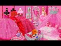 Barbie Dress up 💕 Mini Makeup 💕 Barbie Doll Dresses 💕 more in Disney Princess Dollhouse