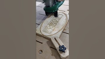 CNC Wooden Sign Carving #woodworking #workshop #cnc #avidcnc #woodworker