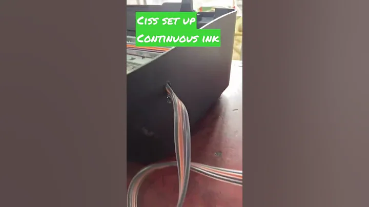 Printer CISS Set up #shorts