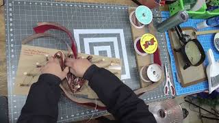 How to Make a Christmas Tree Topper Bow Tutorial